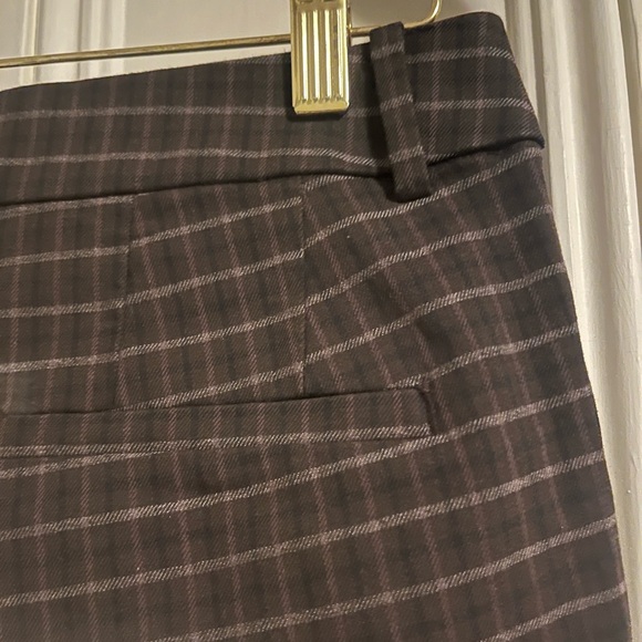 LOFT High Waist Plaid Skinny Ankle Pants, size 2, NEVER WORN - Picture 6 of 8